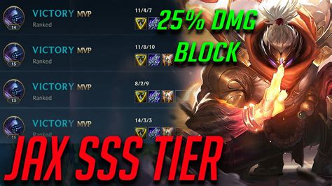 Jax Wild Rift Build with Highest Winrate .